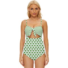 Pattern 272 Knot Front One-piece Swimsuit by GardenOfOphir