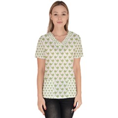 Pattern 274 Women s V-neck Scrub Top by GardenOfOphir