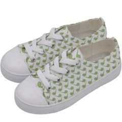 Pattern 274 Kids  Low Top Canvas Sneakers by GardenOfOphir