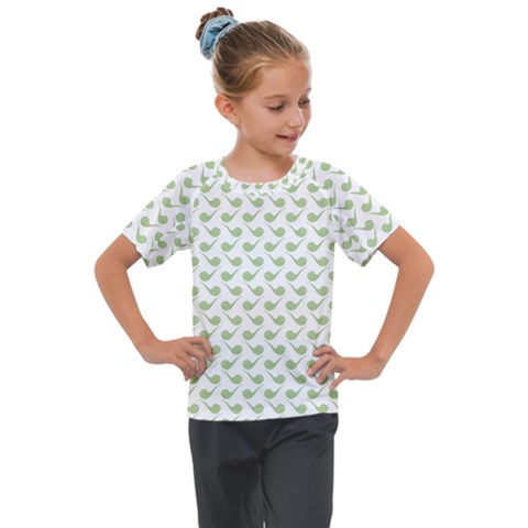 Pattern 274 Kids  Mesh Piece Tee by GardenOfOphir