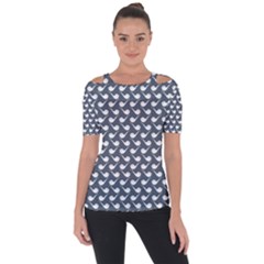 Pattern 279 Shoulder Cut Out Short Sleeve Top by GardenOfOphir