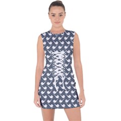 Pattern 279 Lace Up Front Bodycon Dress by GardenOfOphir