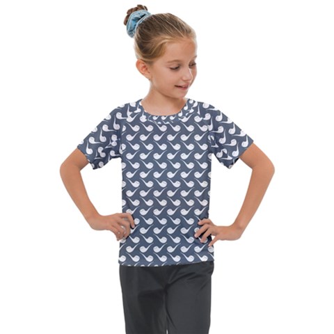 Pattern 279 Kids  Mesh Piece Tee by GardenOfOphir