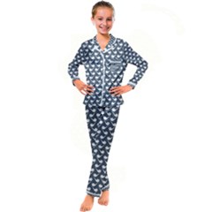 Pattern 279 Kid s Satin Long Sleeve Pajamas Set by GardenOfOphir