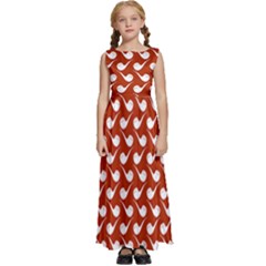 Pattern 275 Kids  Satin Sleeveless Maxi Dress by GardenOfOphir