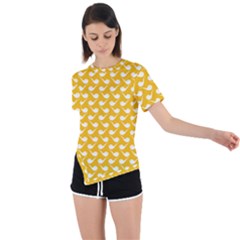 Pattern 276 Asymmetrical Short Sleeve Sports Tee