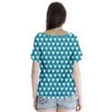 Pattern 277 V-Neck Flutter Sleeve Top View2