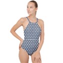 Pattern 279 High Neck One Piece Swimsuit View1