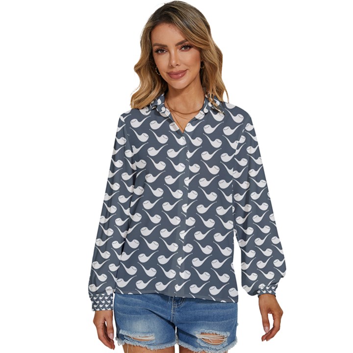 Pattern 279 Women s Long Sleeve Button Down Shirt