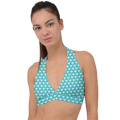 Pattern 280 Halter Plunge Bikini Top by GardenOfOphir