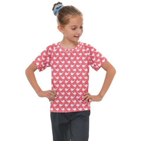 Pattern 281 Kids  Mesh Piece Tee by GardenOfOphir