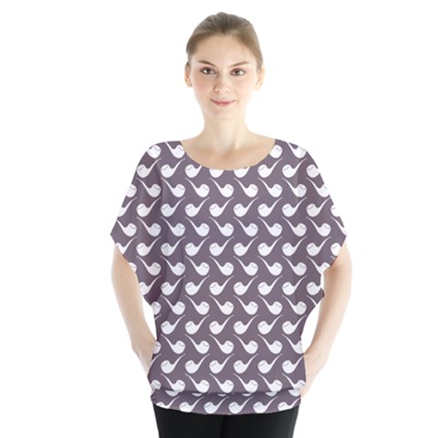 Pattern 282 Batwing Chiffon Blouse by GardenOfOphir