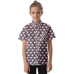 Pattern 282 Kids  Short Sleeve Shirt by GardenOfOphir