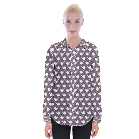 Pattern 282 Womens Long Sleeve Shirt by GardenOfOphir