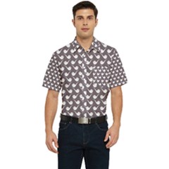 Pattern 282 Men s Short Sleeve Pocket Shirt  by GardenOfOphir