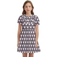 Pattern 282 Kids  Bow Tie Puff Sleeve Dress by GardenOfOphir