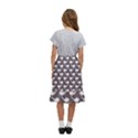 Pattern 282 Kids  Ruffle Flared Wrap Midi Skirt View4