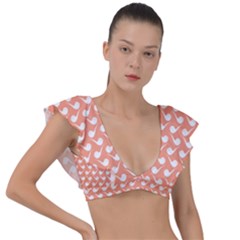 Pattern 284 Plunge Frill Sleeve Bikini Top by GardenOfOphir