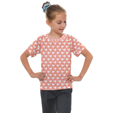 Pattern 284 Kids  Mesh Piece Tee by GardenOfOphir