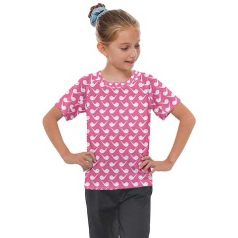 Pattern 283 Kids  Mesh Piece Tee by GardenOfOphir