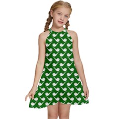 Pattern 285 Kids  Halter Collar Waist Tie Chiffon Dress by GardenOfOphir