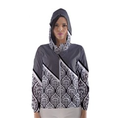 Pattern 287 Women s Hooded Windbreaker by GardenOfOphir