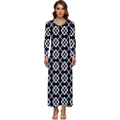 Pattern 288 Long Sleeve Longline Maxi Dress by GardenOfOphir