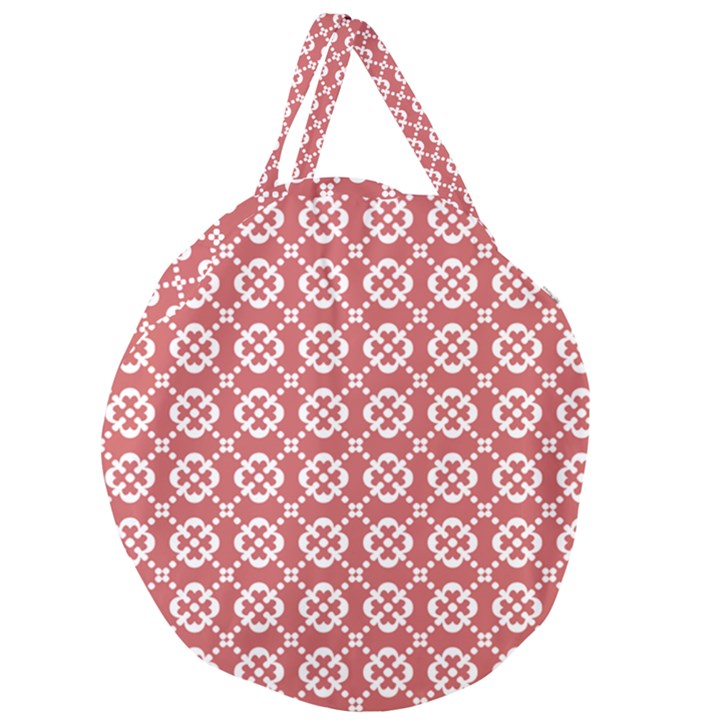 Pattern 290 Giant Round Zipper Tote