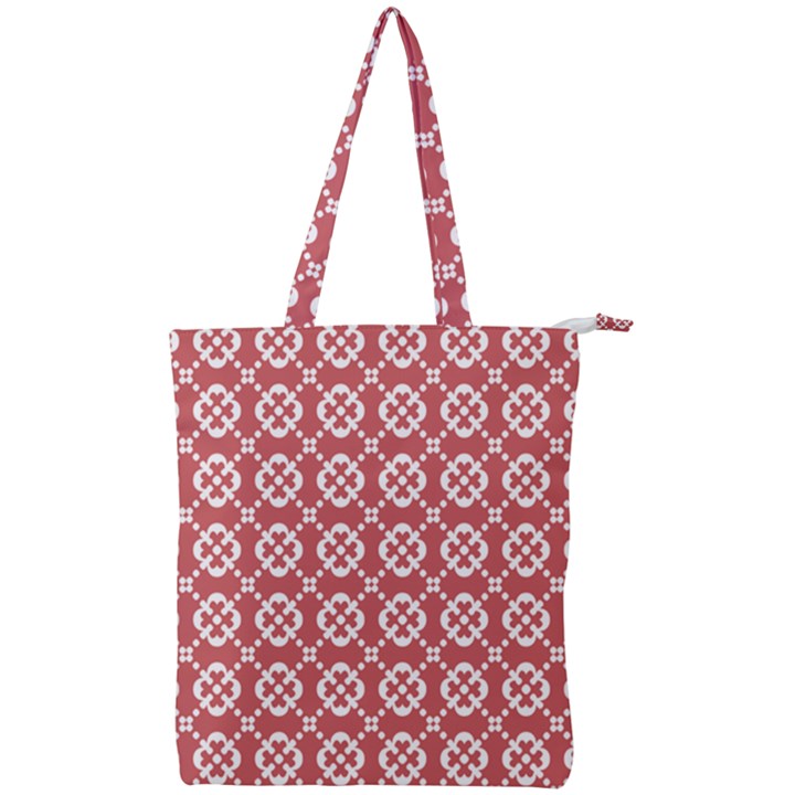 Pattern 290 Double Zip Up Tote Bag