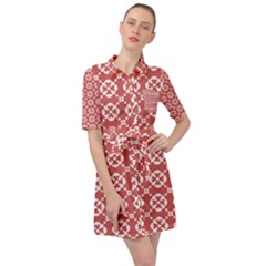 Pattern 290 Belted Shirt Dress by GardenOfOphir