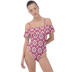 Pattern 290 Frill Detail One Piece Swimsuit by GardenOfOphir