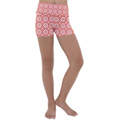 Pattern 292 Kids  Lightweight Velour Yoga Shorts by GardenOfOphir