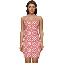 Pattern 292 Sleeveless Wide Square Neckline Ruched Bodycon Dress by GardenOfOphir