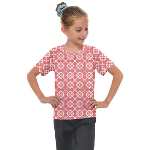 Pattern 292 Kids  Mesh Piece Tee by GardenOfOphir