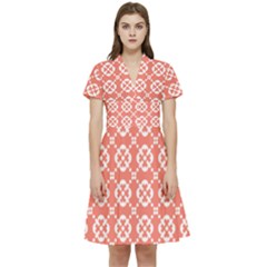 Pattern 292 Short Sleeve Waist Detail Dress by GardenOfOphir