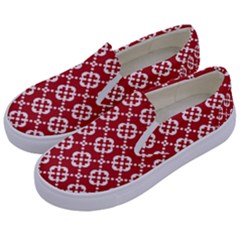 Pattern 291 Kids  Canvas Slip Ons by GardenOfOphir