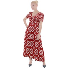 Pattern 291 Button Up Short Sleeve Maxi Dress by GardenOfOphir