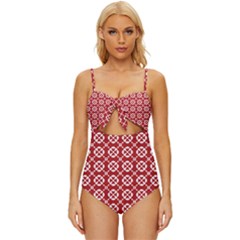 Pattern 291 Knot Front One-piece Swimsuit by GardenOfOphir