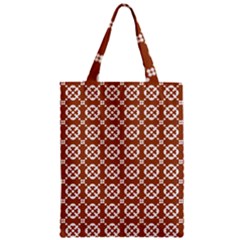 Pattern 294 Zipper Classic Tote Bag by GardenOfOphir