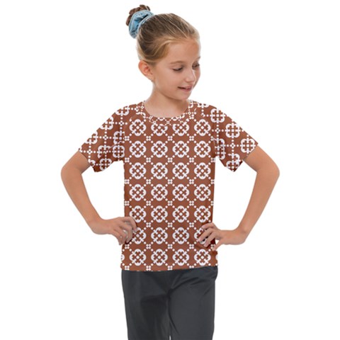 Pattern 294 Kids  Mesh Piece Tee by GardenOfOphir