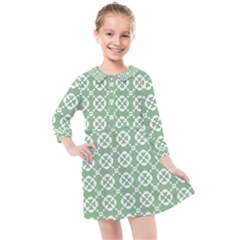 Pattern 298 Kids  Quarter Sleeve Shirt Dress by GardenOfOphir