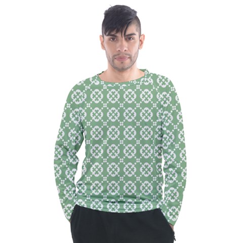 Pattern 298 Men s Long Sleeve Raglan Tee by GardenOfOphir