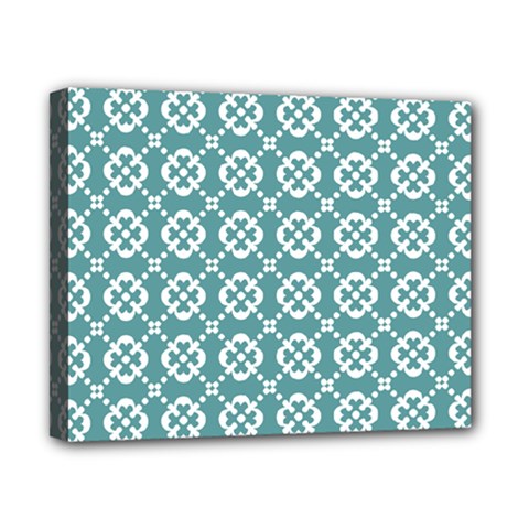 Pattern 299 Canvas 10  X 8  (stretched) by GardenOfOphir