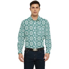 Pattern 299 Men s Long Sleeve Pocket Shirt  by GardenOfOphir