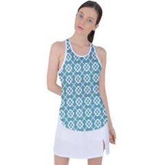 Pattern 299 Racer Back Mesh Tank Top by GardenOfOphir