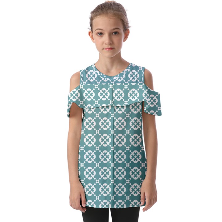 Pattern 299 Fold Over Open Sleeve Top