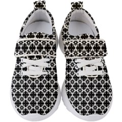 Pattern 300 Kids  Velcro Strap Shoes by GardenOfOphir