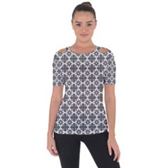 Pattern 301 Shoulder Cut Out Short Sleeve Top by GardenOfOphir