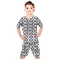 Pattern 301 Kids  Tee And Shorts Set by GardenOfOphir