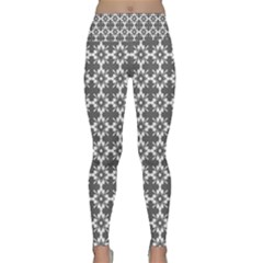 Pattern 301 Lightweight Velour Classic Yoga Leggings by GardenOfOphir